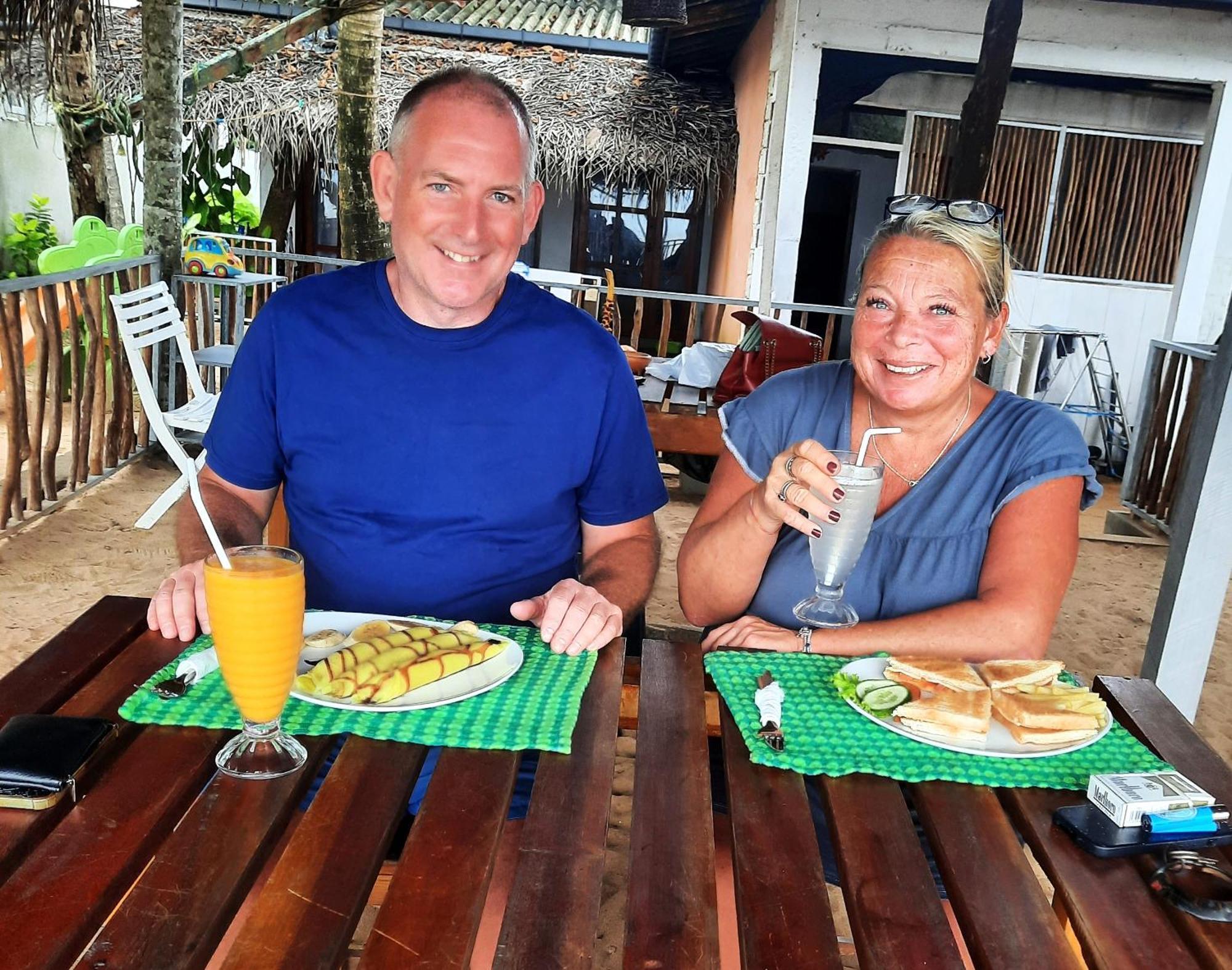La-Vira Beach Villa Hikkaduwa Dış mekan fotoğraf